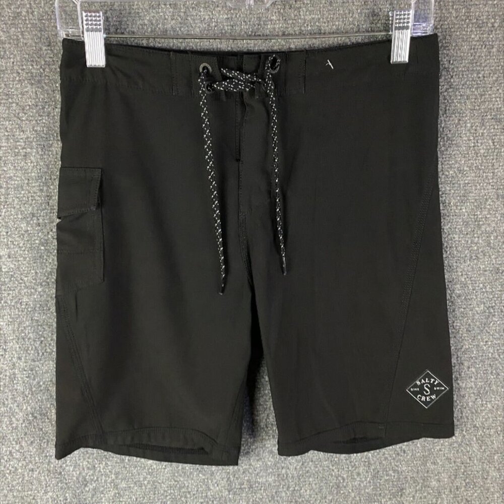 Salty Crew Swim Trunks Men's Size 27 Quick Dry Polyester Blend Adults‎